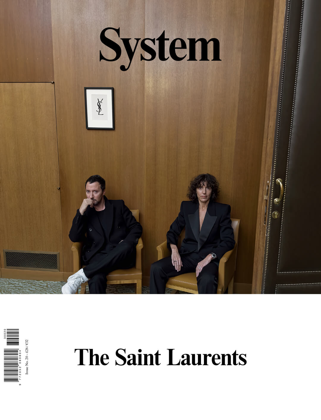 System issue No. 20 – Francesca Bellettini and Anthony Vaccarello by Juergen Teller